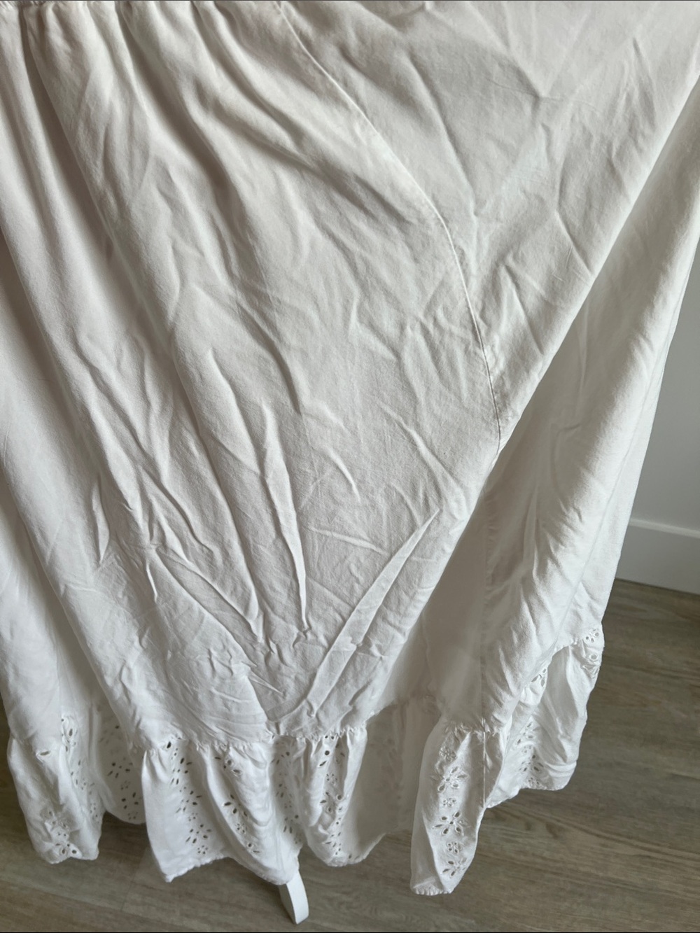 Romantic Torrid Size 1 White Long Dress - Picture 8 of 10